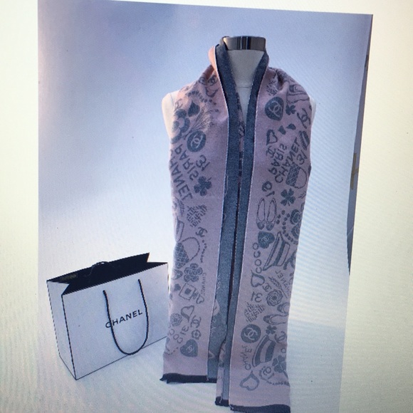 Amazing Chanel Cashmere Scarf